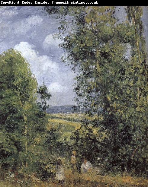Camille Pissarro forest